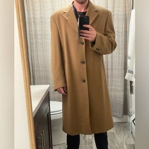 Jos A. Bank Camel overcoat